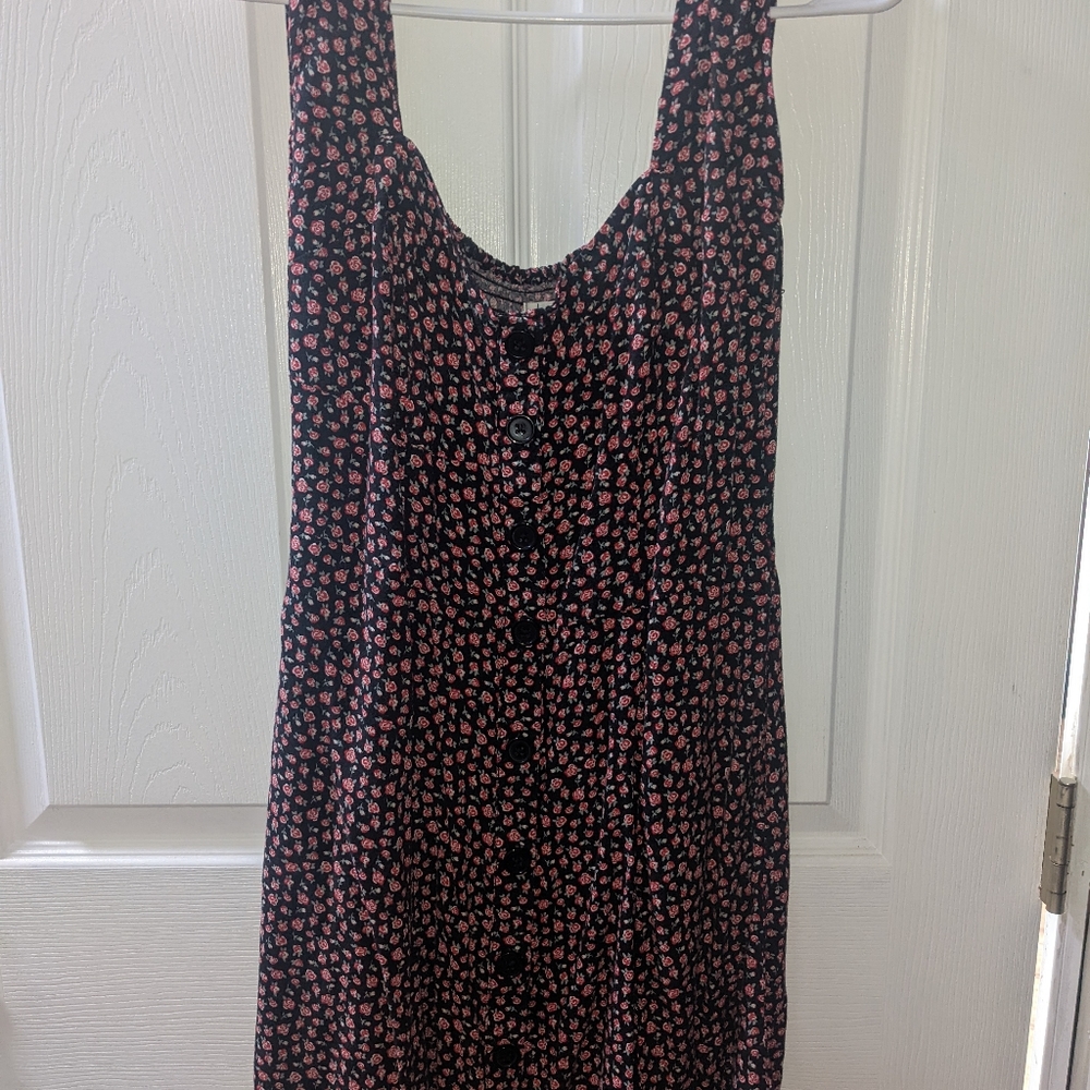 Aeropostale medium rose print dress W pockets